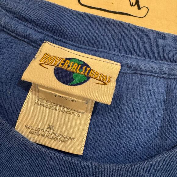 Vintage Universal Studios Blue T-Shirt - Size XL - 2005 - Picture 3 of 5